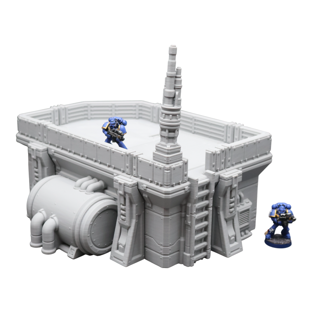 Outpost Cryolab - 28mm Wargaming Scatter Terrain Scenery Tabletop Miniature