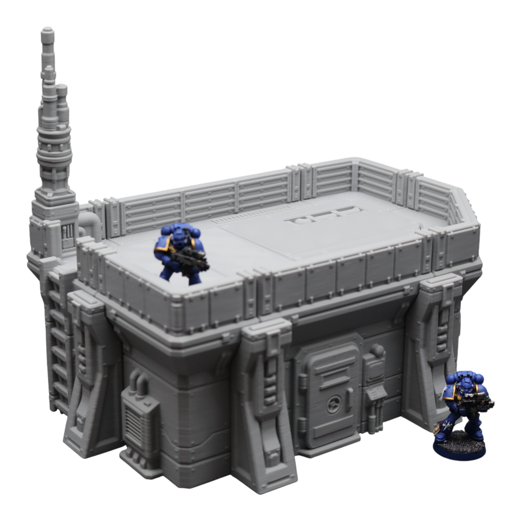 Outpost Cryolab - 28mm Wargaming Scatter Terrain Scenery Tabletop Miniature