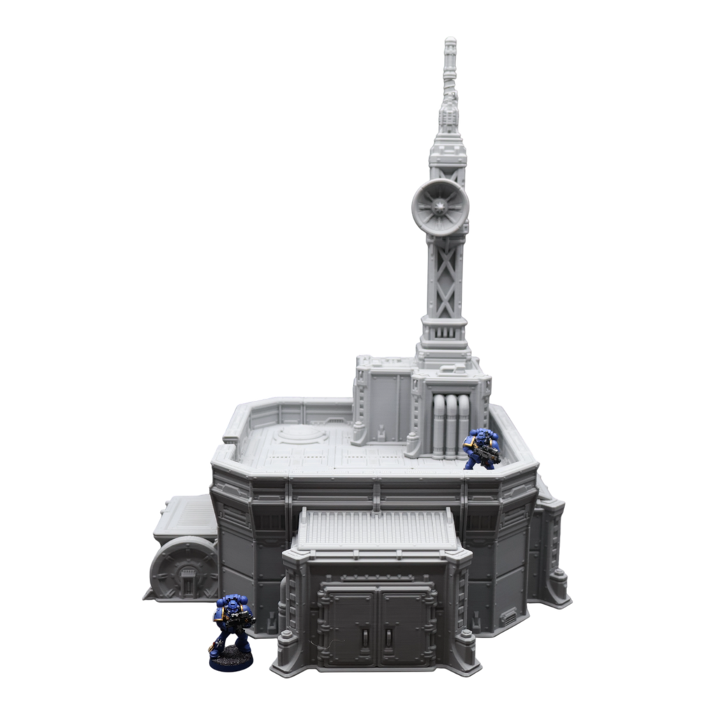 Outpost Comms Station - 28mm Wargaming Scatter Terrain Scenery Tabletop