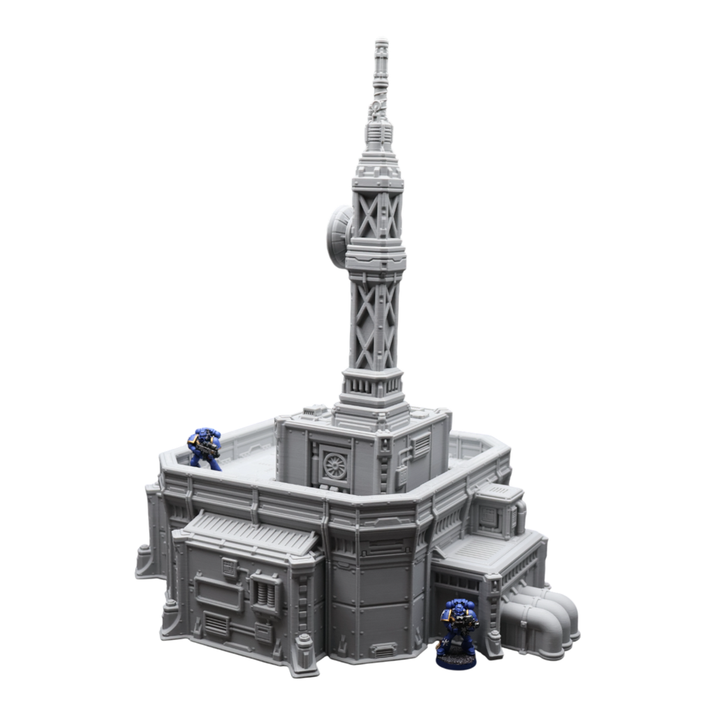 Outpost Comms Station - 28mm Wargaming Scatter Terrain Scenery Tabletop