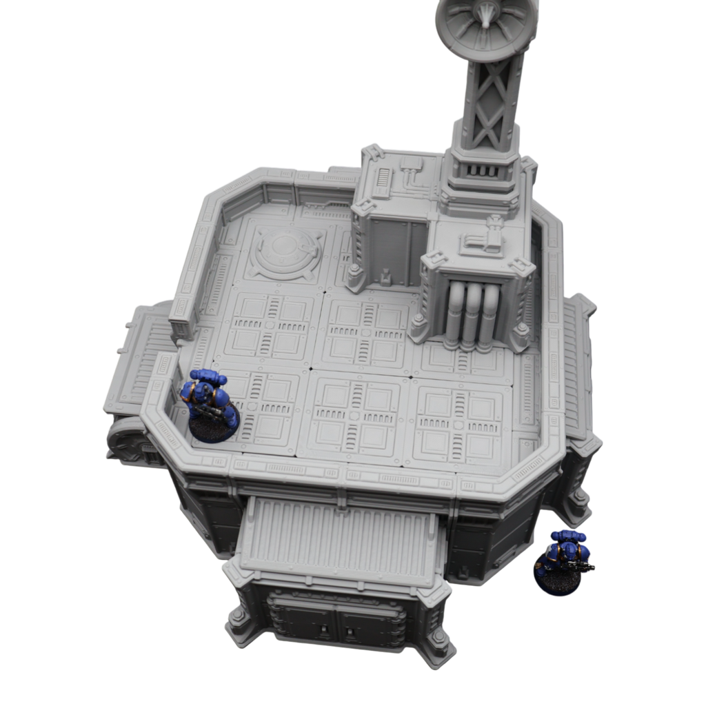 Outpost Comms Station - 28mm Wargaming Scatter Terrain Scenery Tabletop