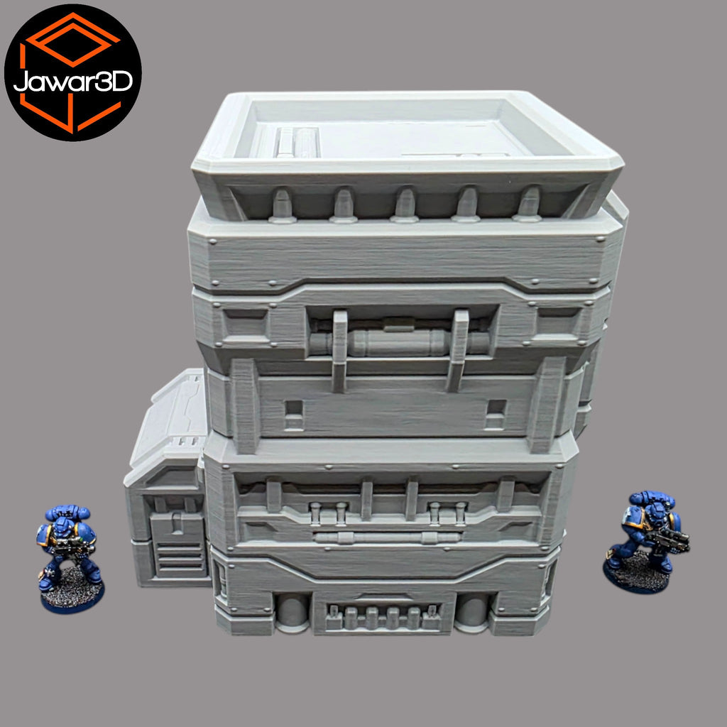 Power Plant - 28mm Wargaming Scatter Terrain Scenery Tabletop Miniature