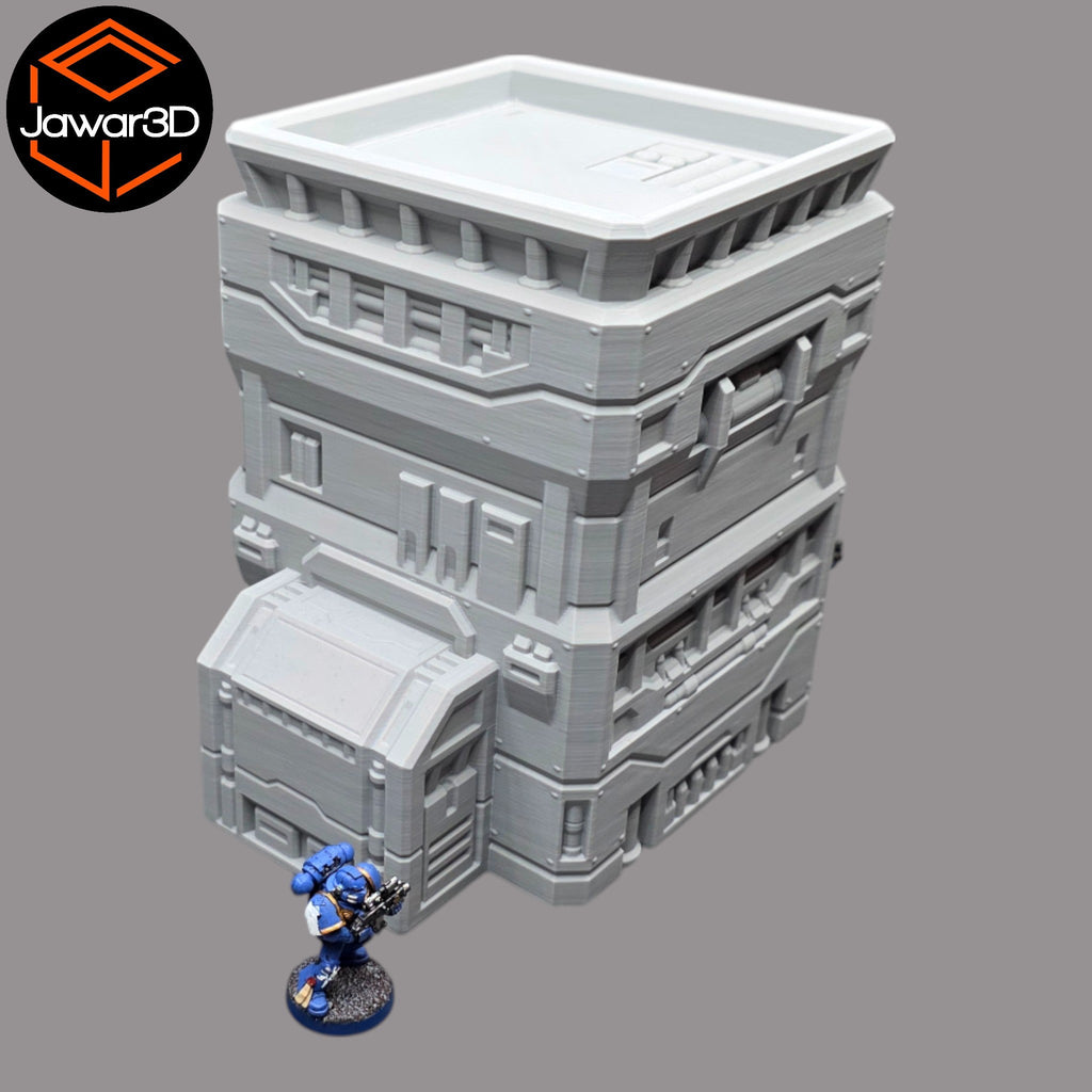 Power Plant - 28mm Wargaming Scatter Terrain Scenery Tabletop Miniature