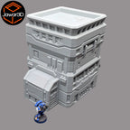 Power Plant - 28mm Wargaming Scatter Terrain Scenery Tabletop Miniature