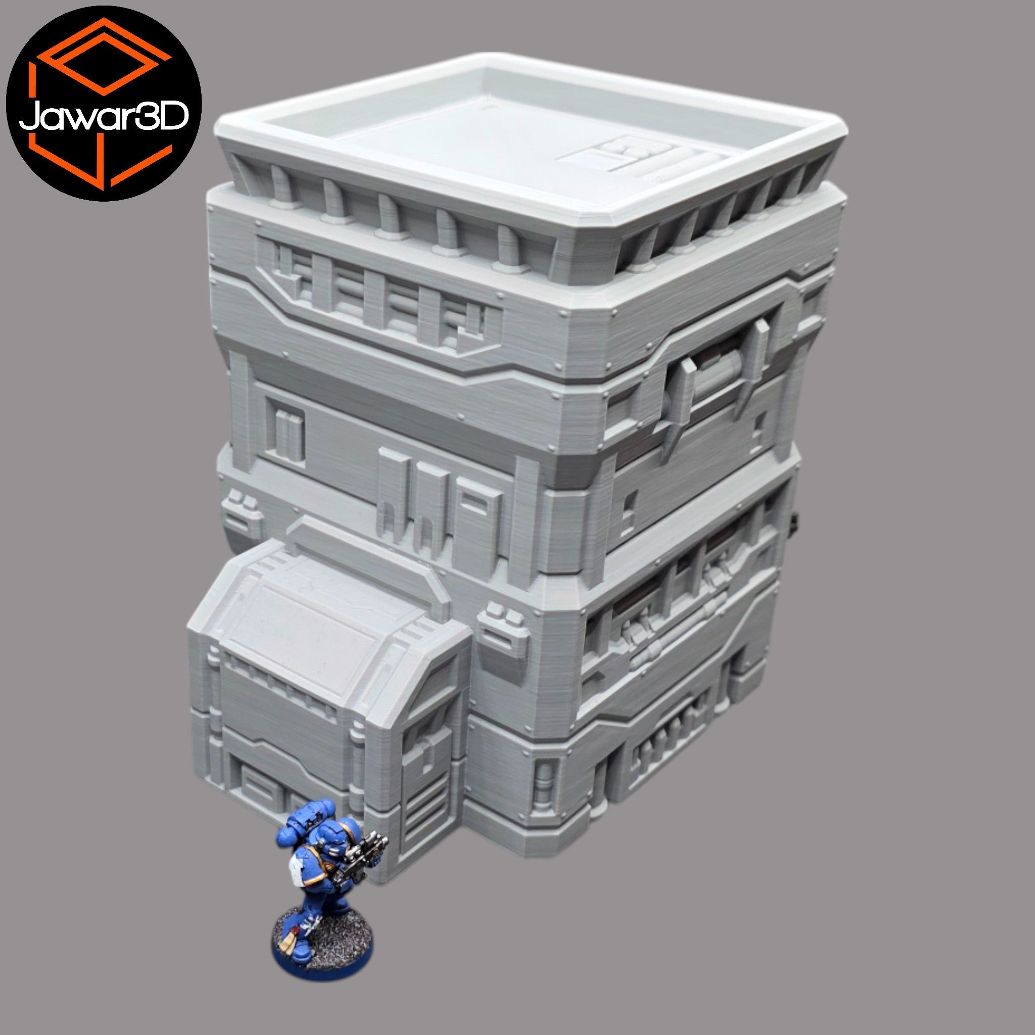 Power Plant - 28mm Wargaming Scatter Terrain Scenery Tabletop Miniature