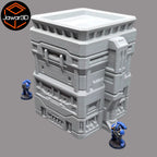 Power Plant - 28mm Wargaming Scatter Terrain Scenery Tabletop Miniature