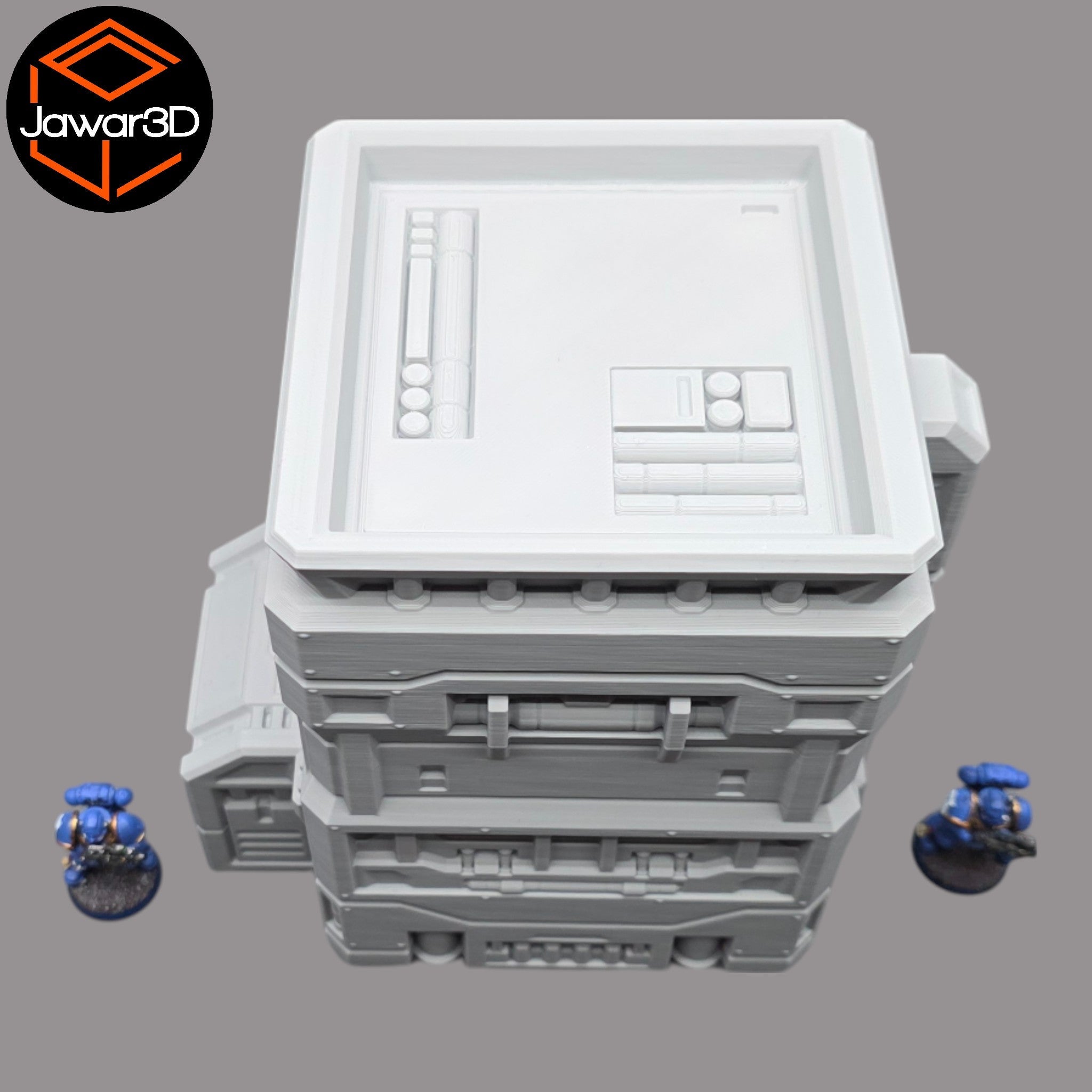 Power Plant - 28mm Wargaming Scatter Terrain Scenery Tabletop Miniature