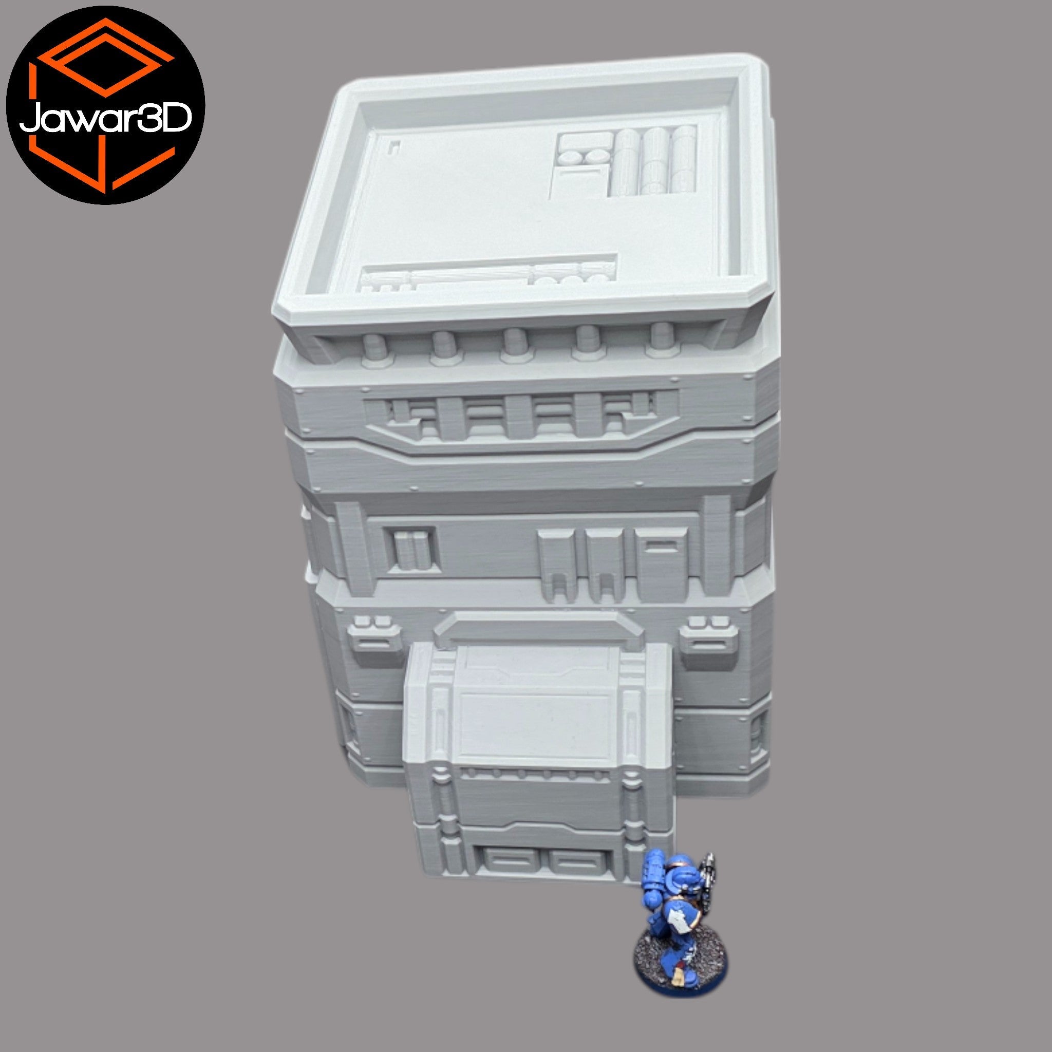 Power Plant - 28mm Wargaming Scatter Terrain Scenery Tabletop Miniature