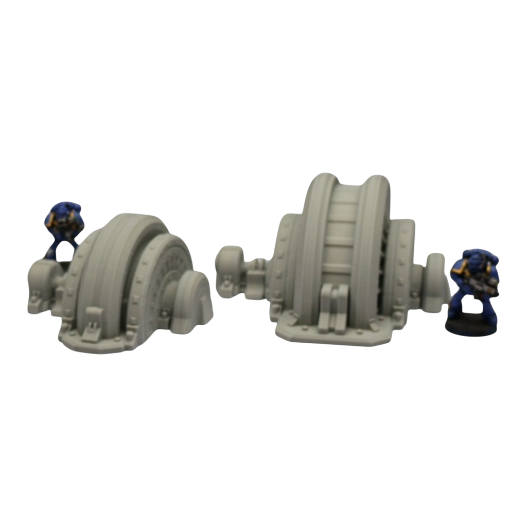 Steam Turbine - 28mm Wargaming Scatter Terrain Scenery Tabletop Grimdark