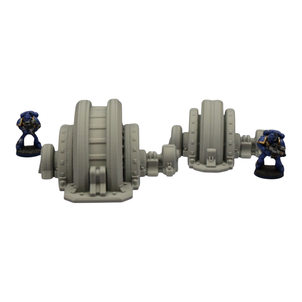 Steam Turbine - 28mm Wargaming Scatter Terrain Scenery Tabletop Grimdark