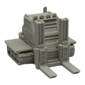 Forklift - 28mm Wargaming Scatter Terrain Scenery Tabletop Grimdark