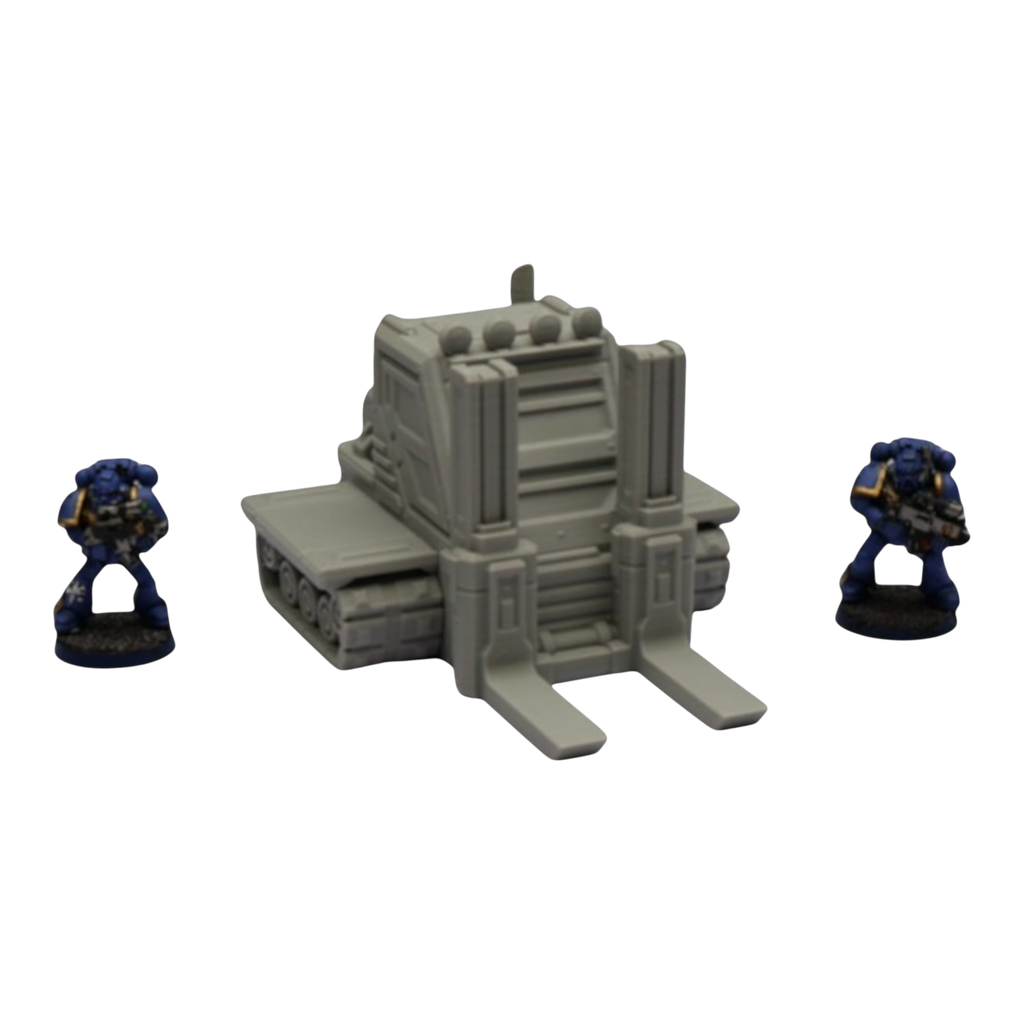 Forklift - 28mm Wargaming Scatter Terrain Scenery Tabletop Grimdark