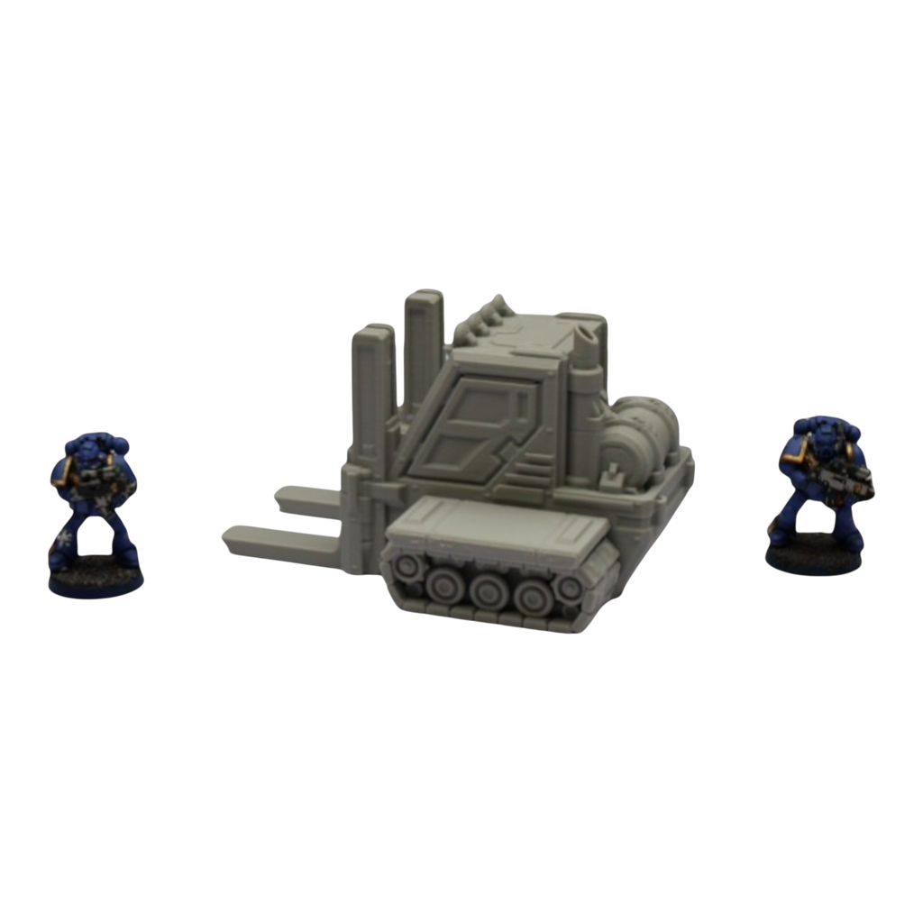 Forklift - 28mm Wargaming Scatter Terrain Scenery Tabletop Grimdark