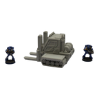 Forklift - 28mm Wargaming Scatter Terrain Scenery Tabletop Grimdark