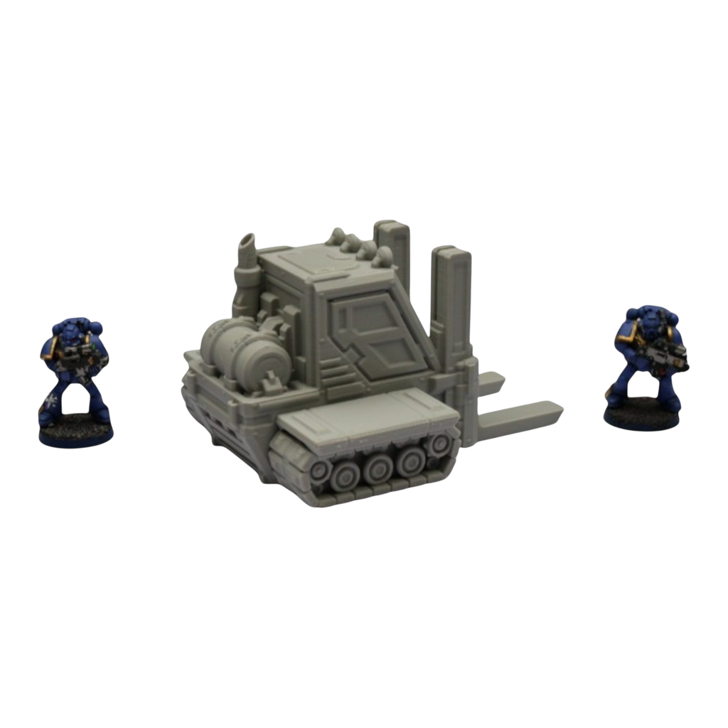 Forklift - 28mm Wargaming Scatter Terrain Scenery Tabletop Grimdark