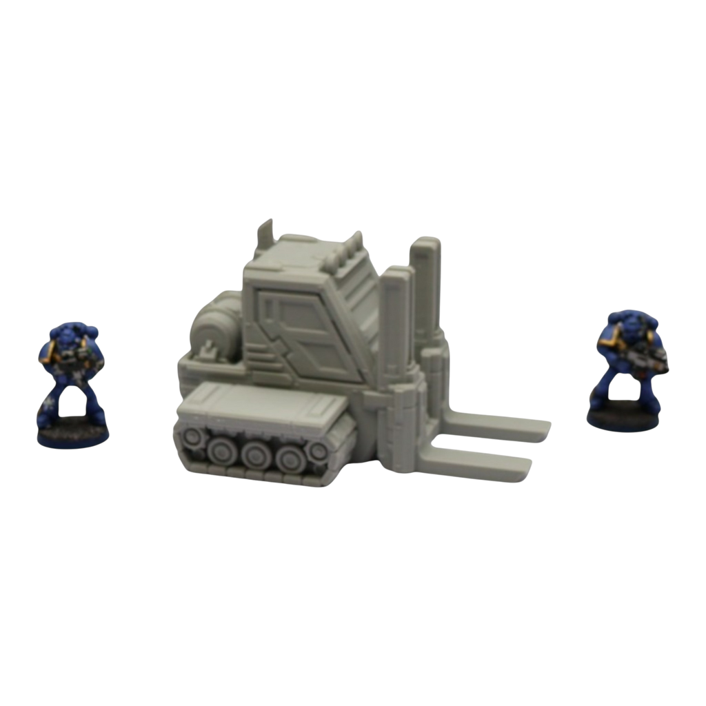 Forklift - 28mm Wargaming Scatter Terrain Scenery Tabletop Grimdark