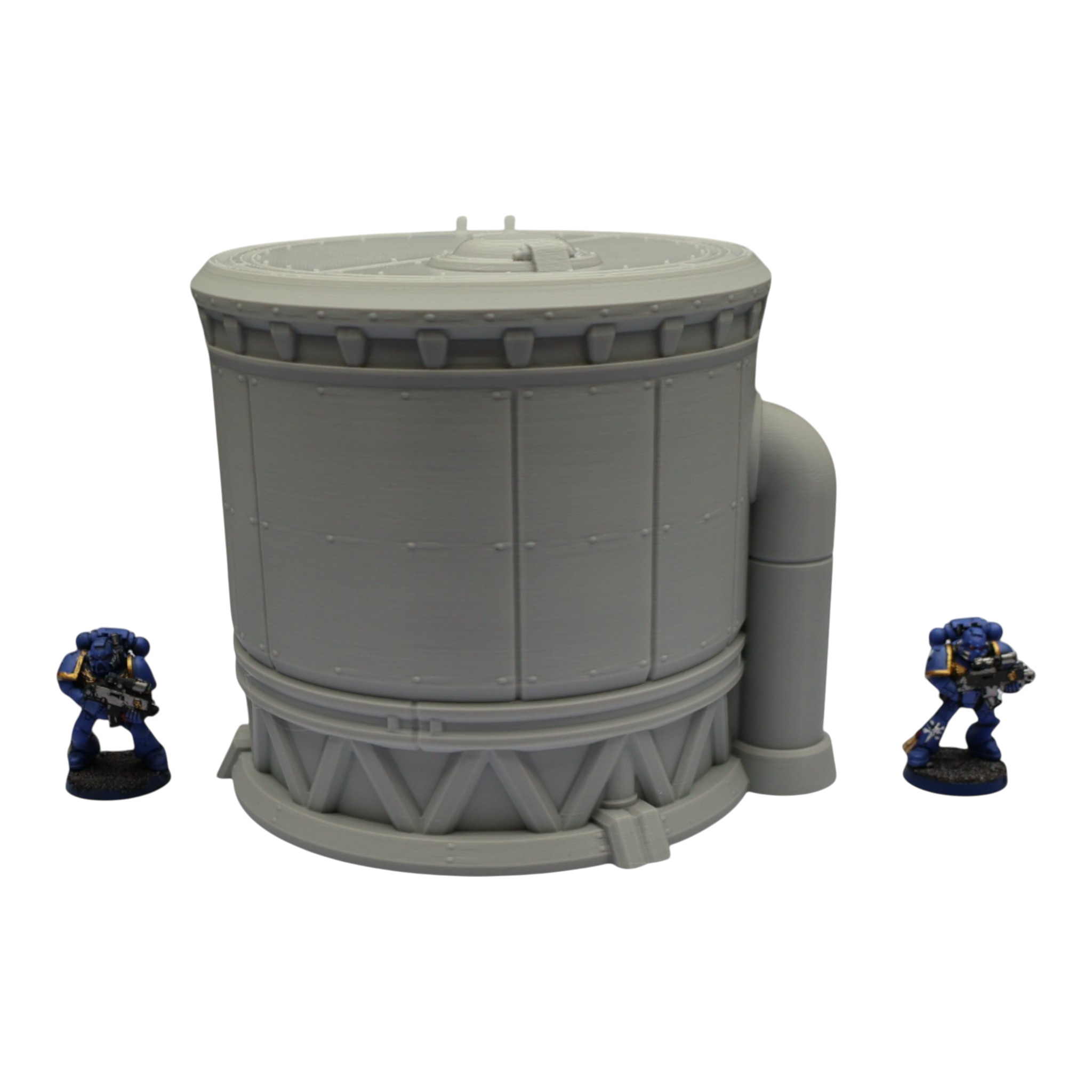 Silo #2 - 28mm Wargaming Scatter Terrain Scenery Tabletop Grimdark