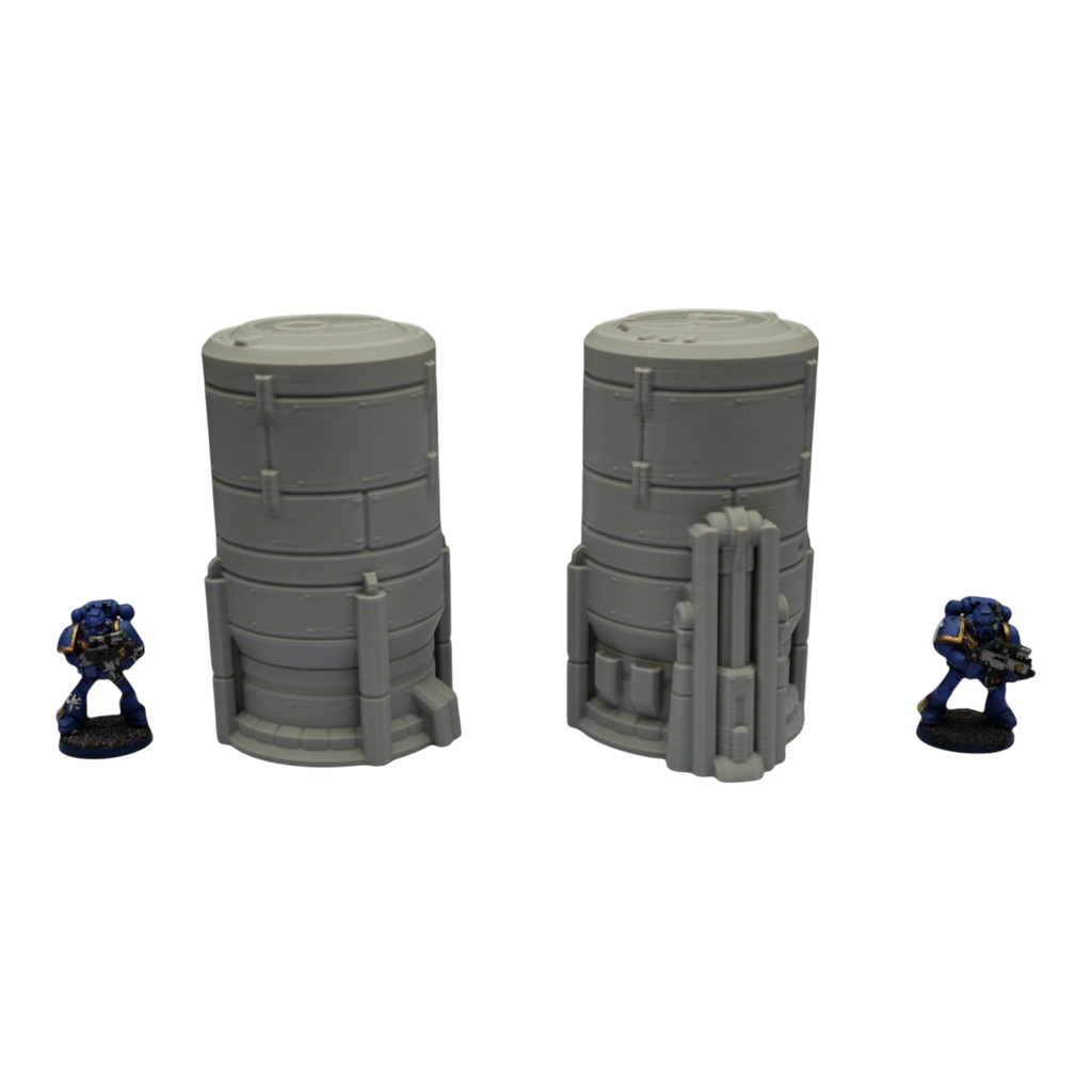 Silo #3 - 28mm Wargaming Scatter Terrain Scenery Tabletop Grimdark