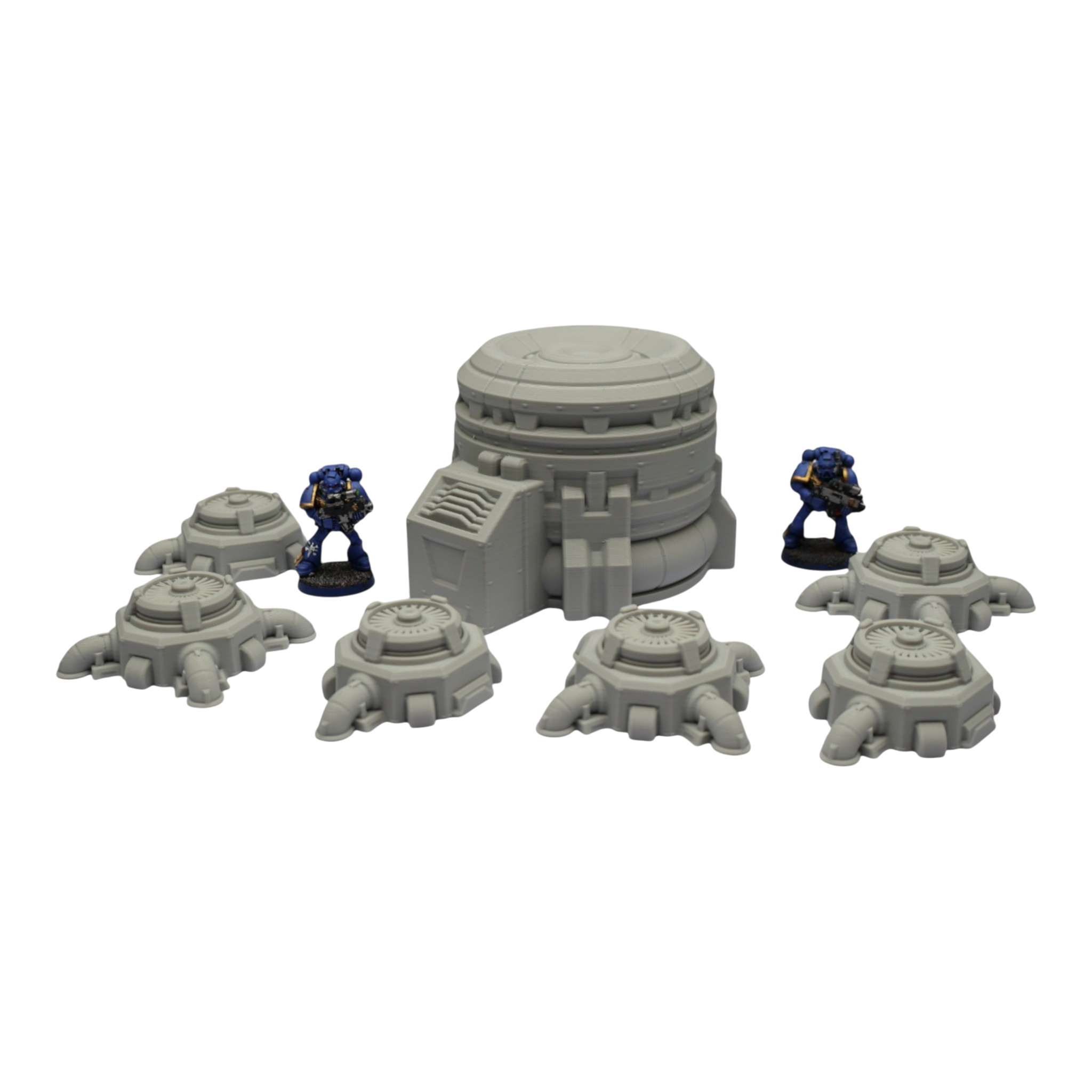 Turbine Fans - 28mm Wargaming Scatter Terrain Scenery Tabletop Grimdark