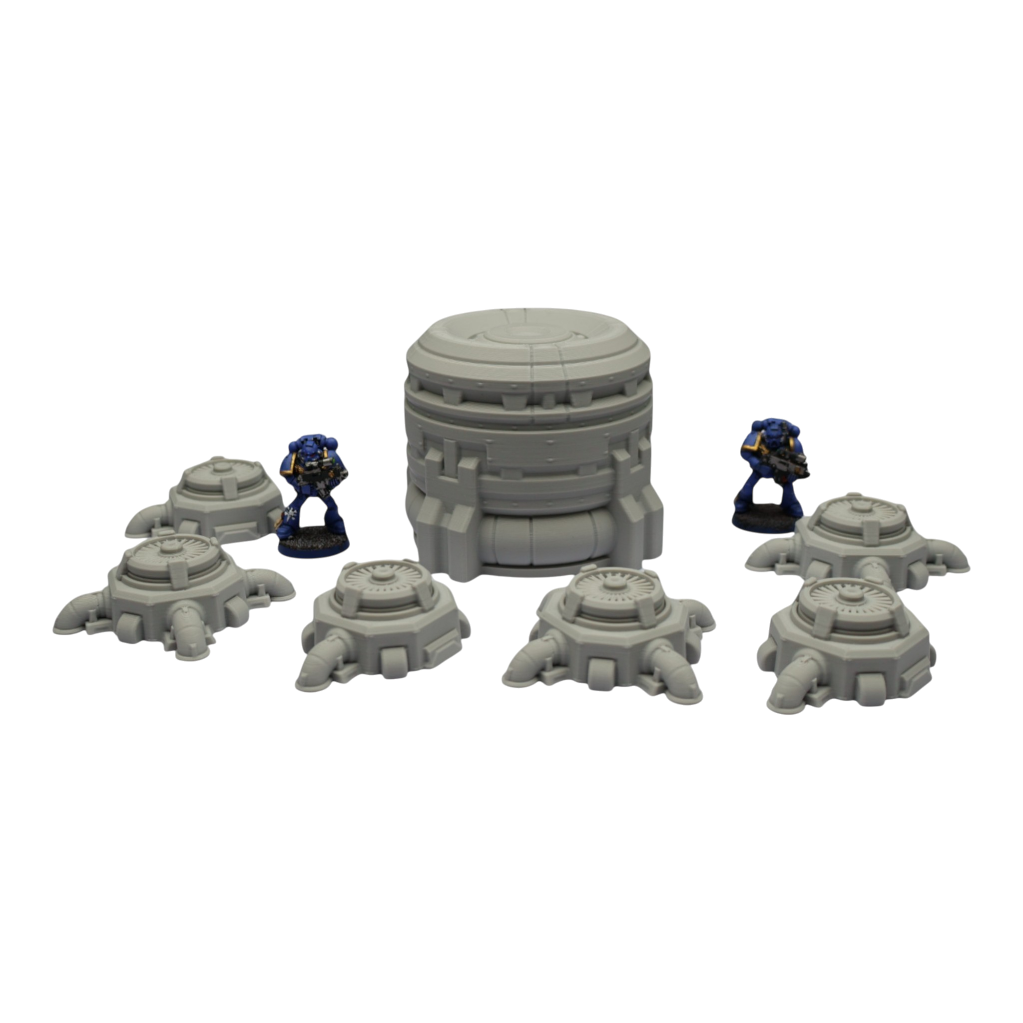 Turbine Fans - 28mm Wargaming Scatter Terrain Scenery Tabletop Grimdark