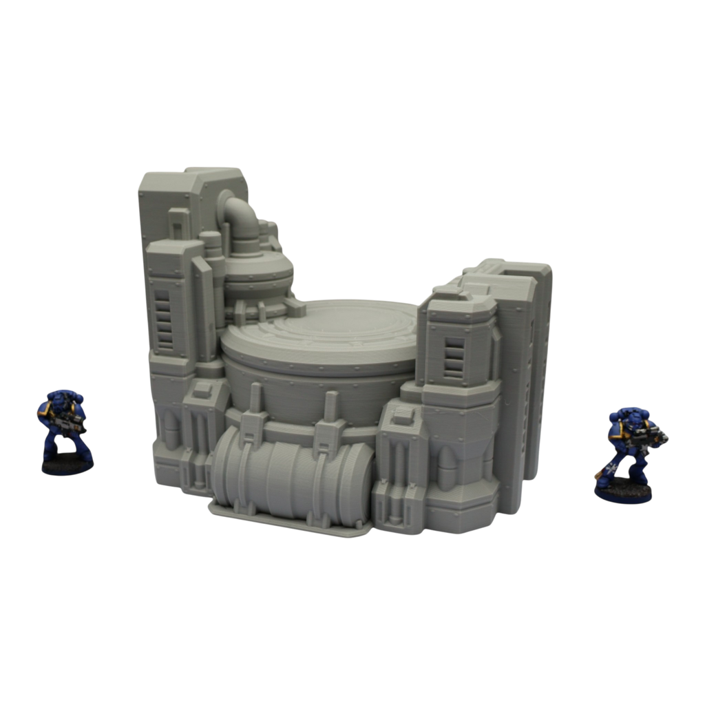 Nuclear Pump #3 - 28mm Wargaming Scatter Terrain Scenery Tabletop Grimdark