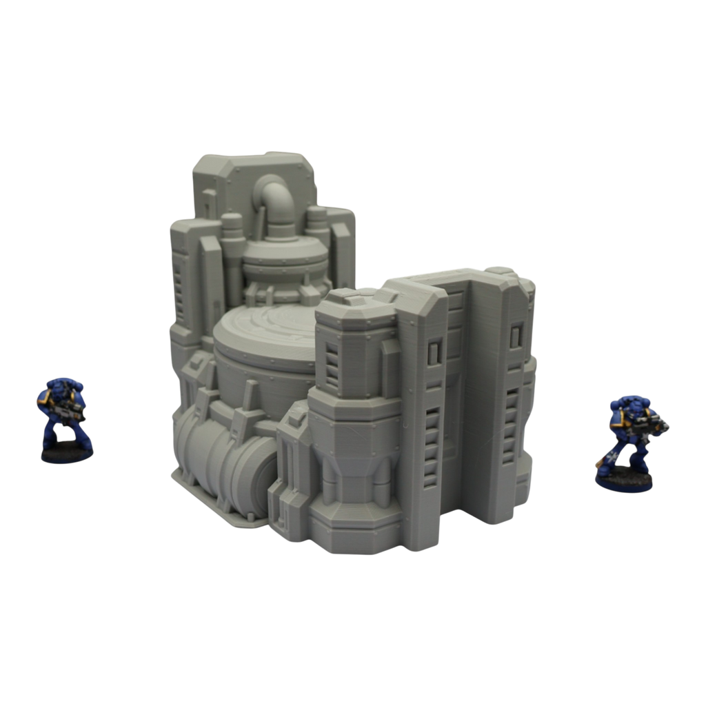 Nuclear Pump #3 - 28mm Wargaming Scatter Terrain Scenery Tabletop Grimdark