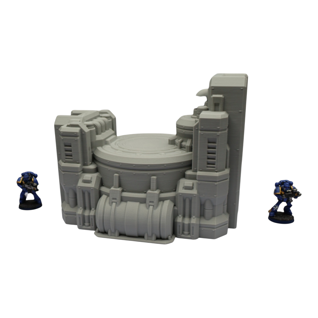 Nuclear Pump #3 - 28mm Wargaming Scatter Terrain Scenery Tabletop Grimdark