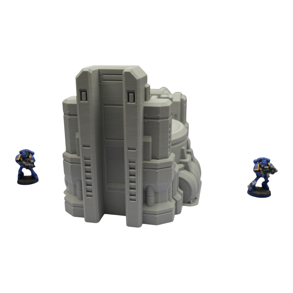 Nuclear Pump #3 - 28mm Wargaming Scatter Terrain Scenery Tabletop Grimdark