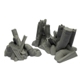 Debris #1 - 28mm Wargaming Scatter Terrain Scenery Tabletop Grimdark