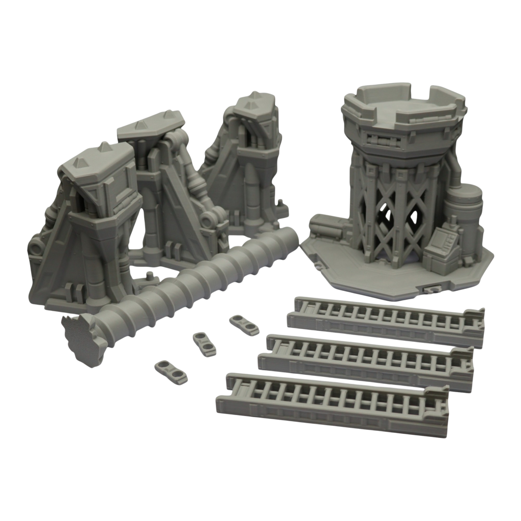 Mining Drill - 28mm Wargaming Scatter Terrain Scenery Tabletop Grimdark