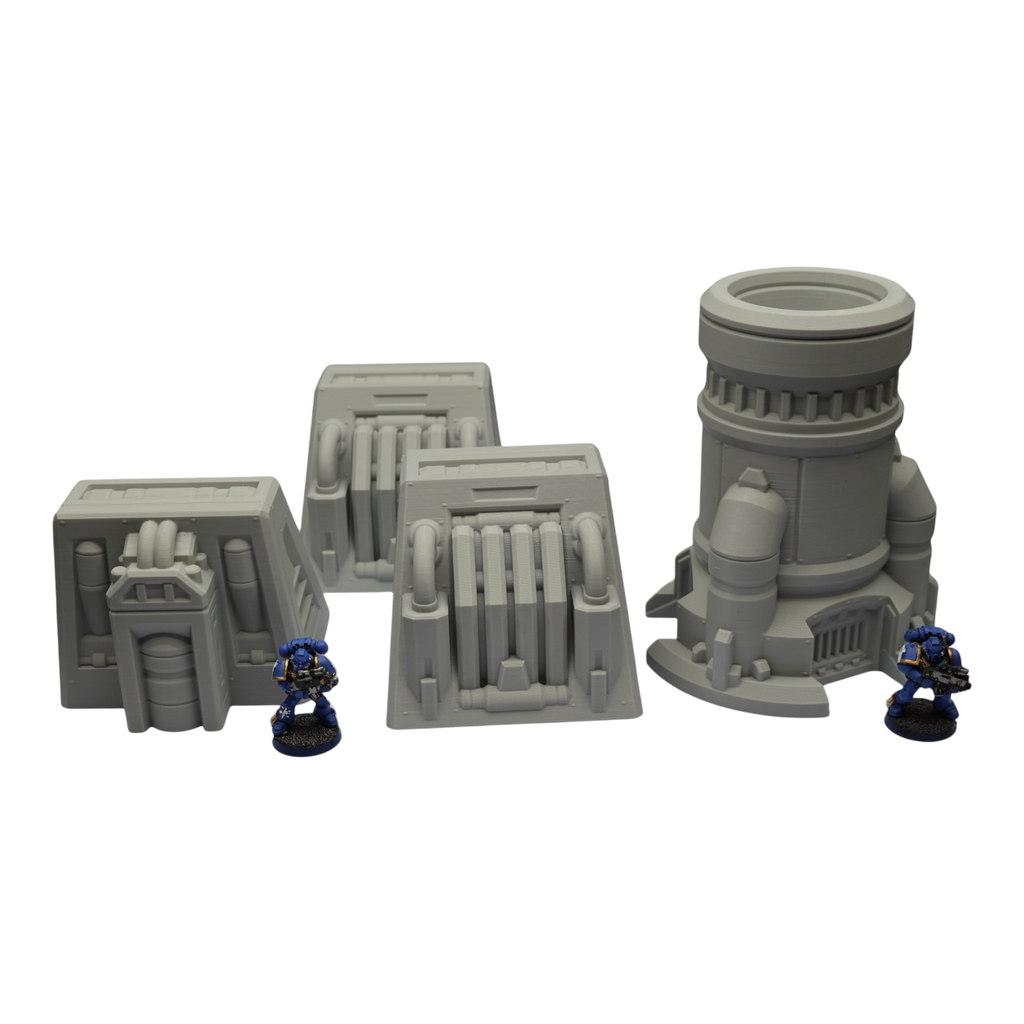 Power Furnace #1 - 28mm Wargaming Scatter Terrain Scenery Tabletop Grimdark
