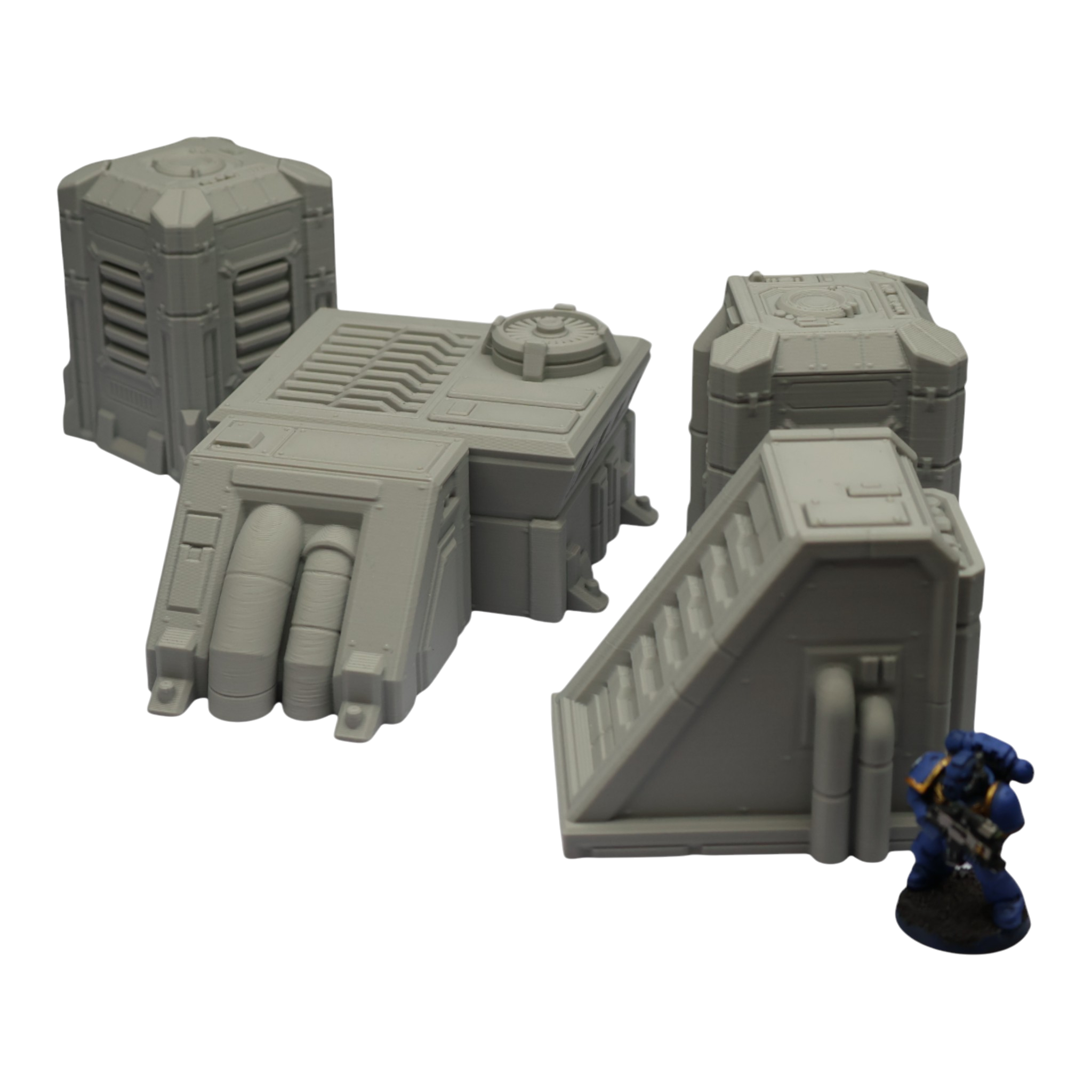 Generators Set #1 - 28mm Wargaming Scatter Terrain Scenery Tabletop Grimdark