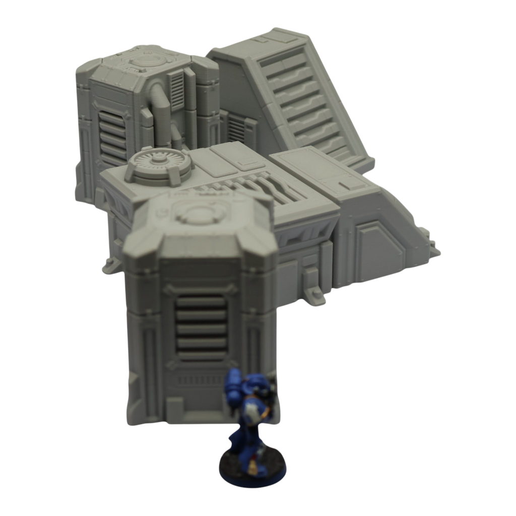 Generators Set #1 - 28mm Wargaming Scatter Terrain Scenery Tabletop Grimdark