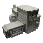 Fuel Station Set - 28mm Wargaming Scatter Terrain Scenery Tabletop Grimdark