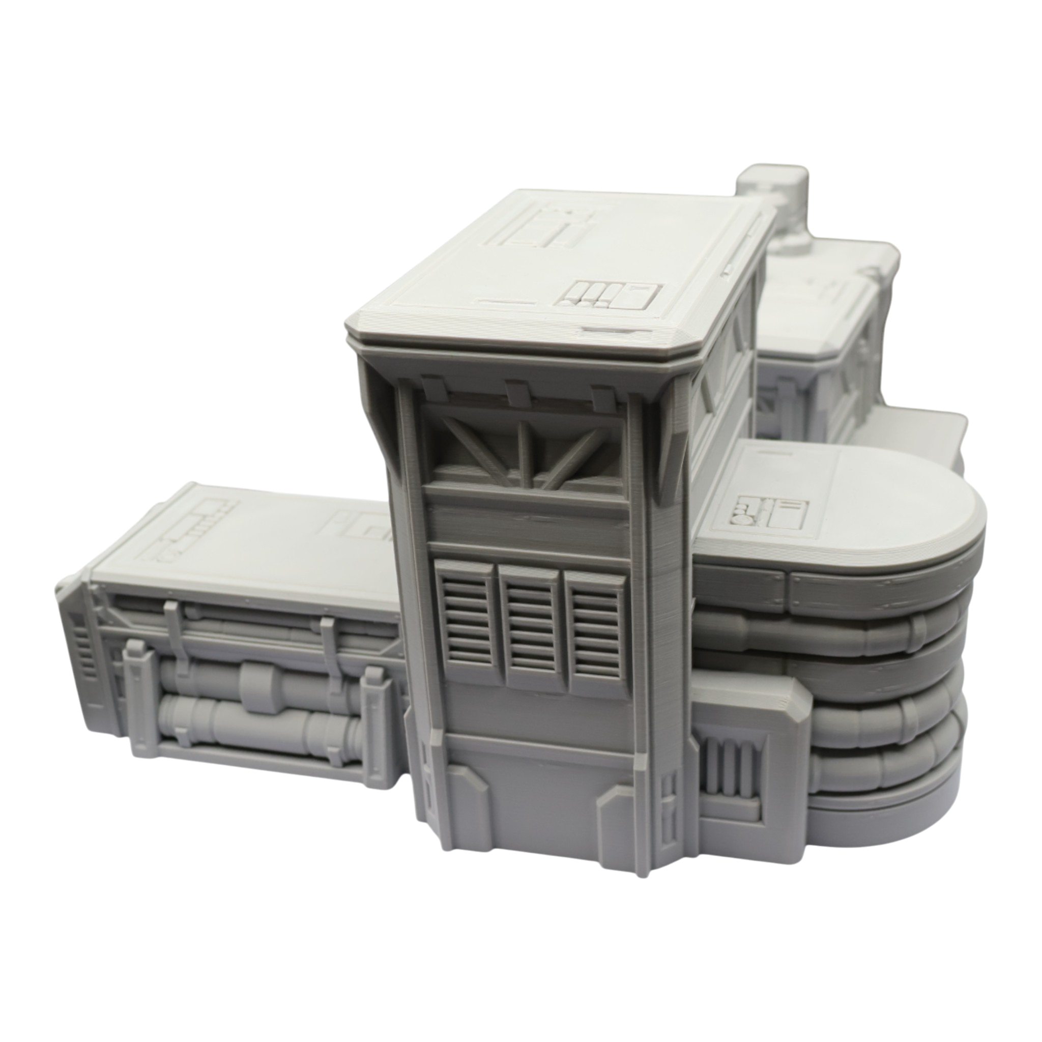 Fuel Station Set - 28mm Wargaming Scatter Terrain Scenery Tabletop Grimdark