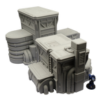 Fuel Station Set - 28mm Wargaming Scatter Terrain Scenery Tabletop Grimdark