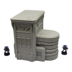 Fuel Station #1 - 28mm Wargaming Scatter Terrain Scenery Tabletop Grimdark