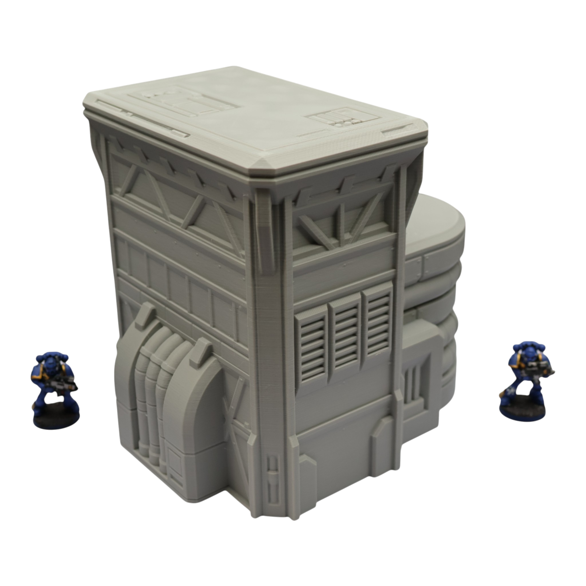 Fuel Station #1 - 28mm Wargaming Scatter Terrain Scenery Tabletop Grimdark