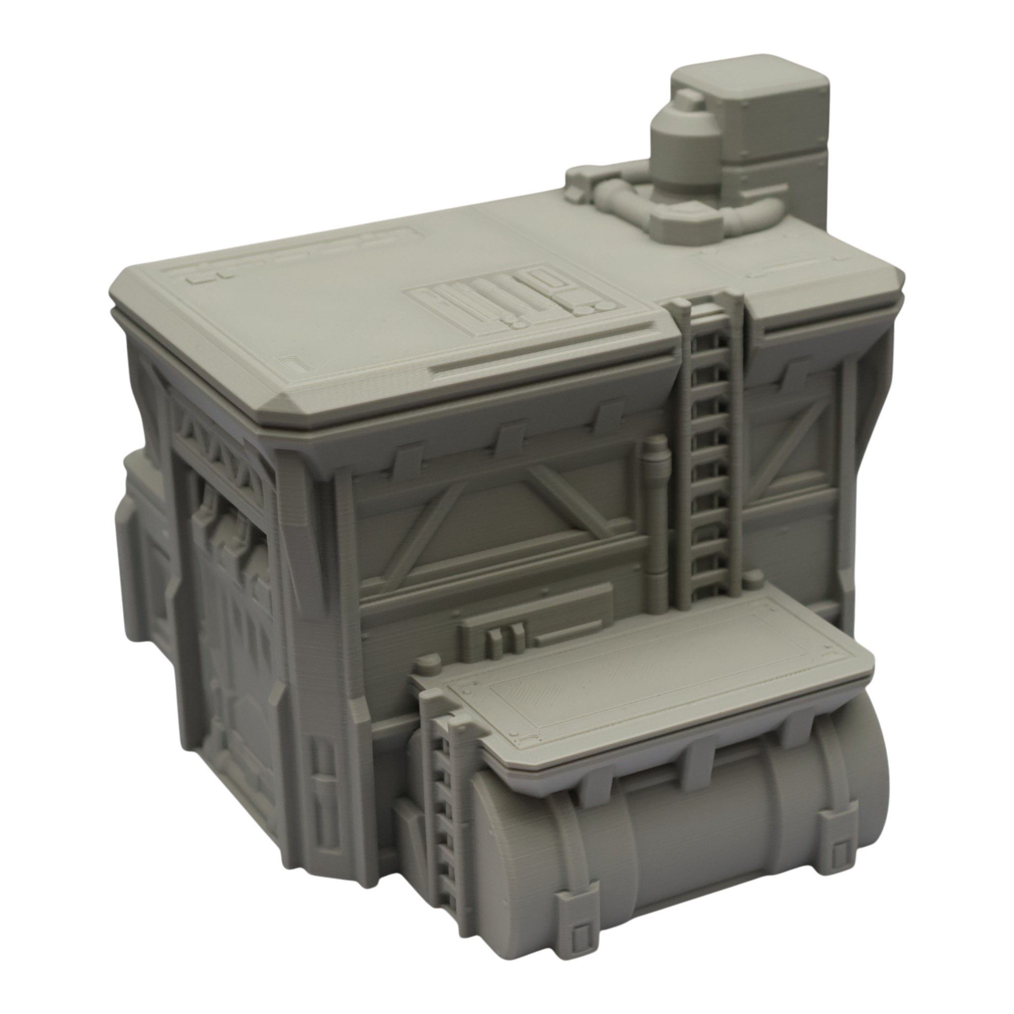 Fuel Station #2 - 28mm Wargaming Scatter Terrain Scenery Tabletop Grimdark