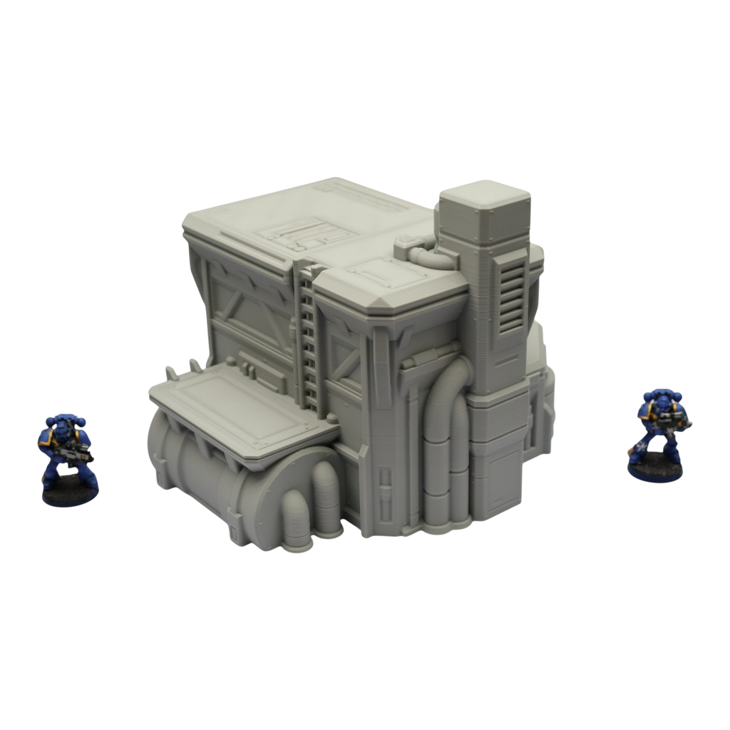 Fuel Station #2 - 28mm Wargaming Scatter Terrain Scenery Tabletop Grimdark