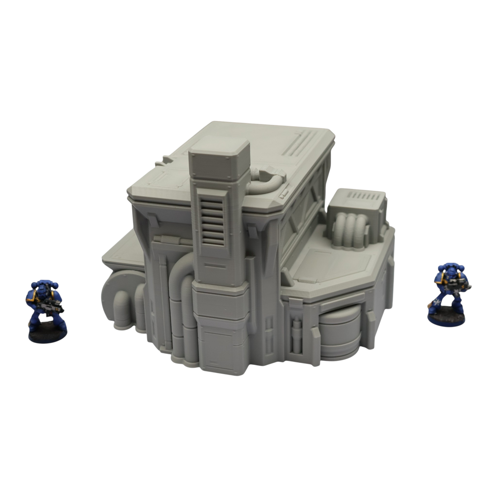 Fuel Station #2 - 28mm Wargaming Scatter Terrain Scenery Tabletop Grimdark