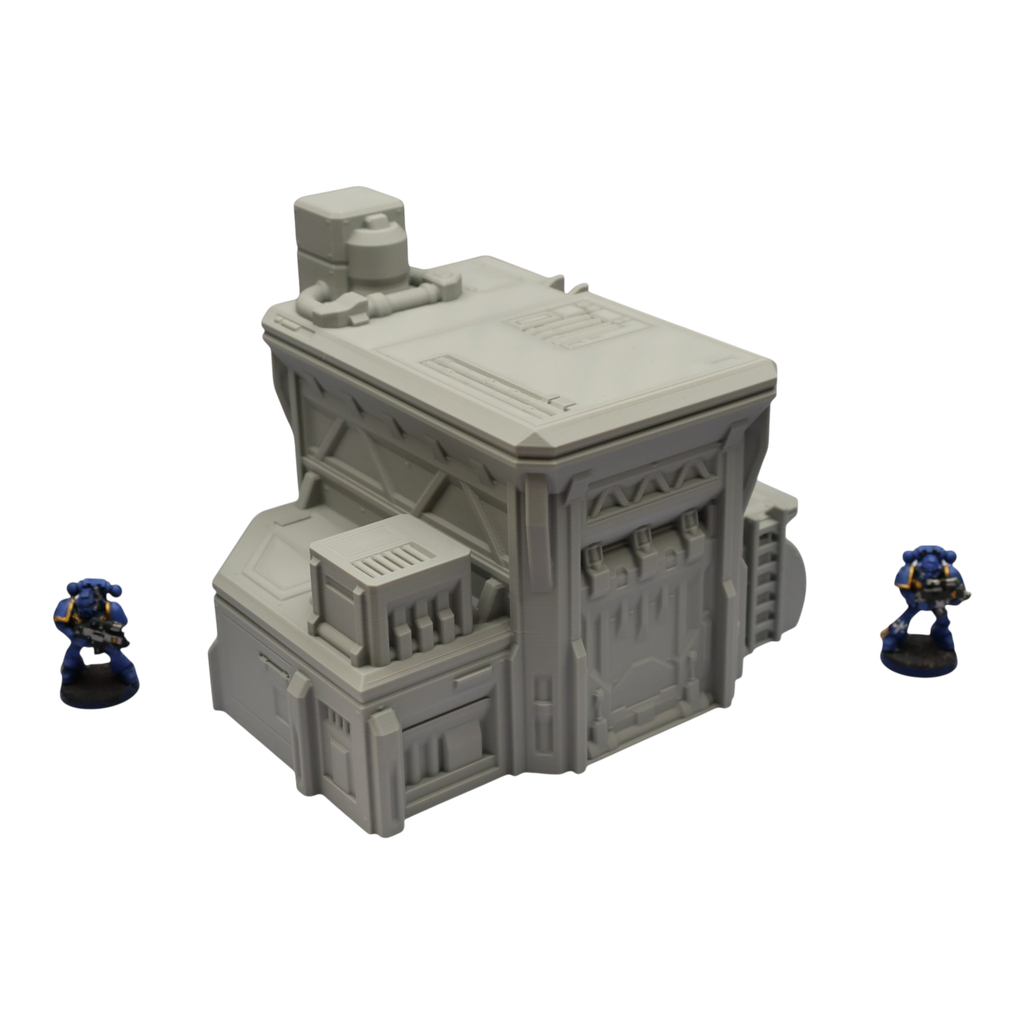 Fuel Station #2 - 28mm Wargaming Scatter Terrain Scenery Tabletop Grimdark