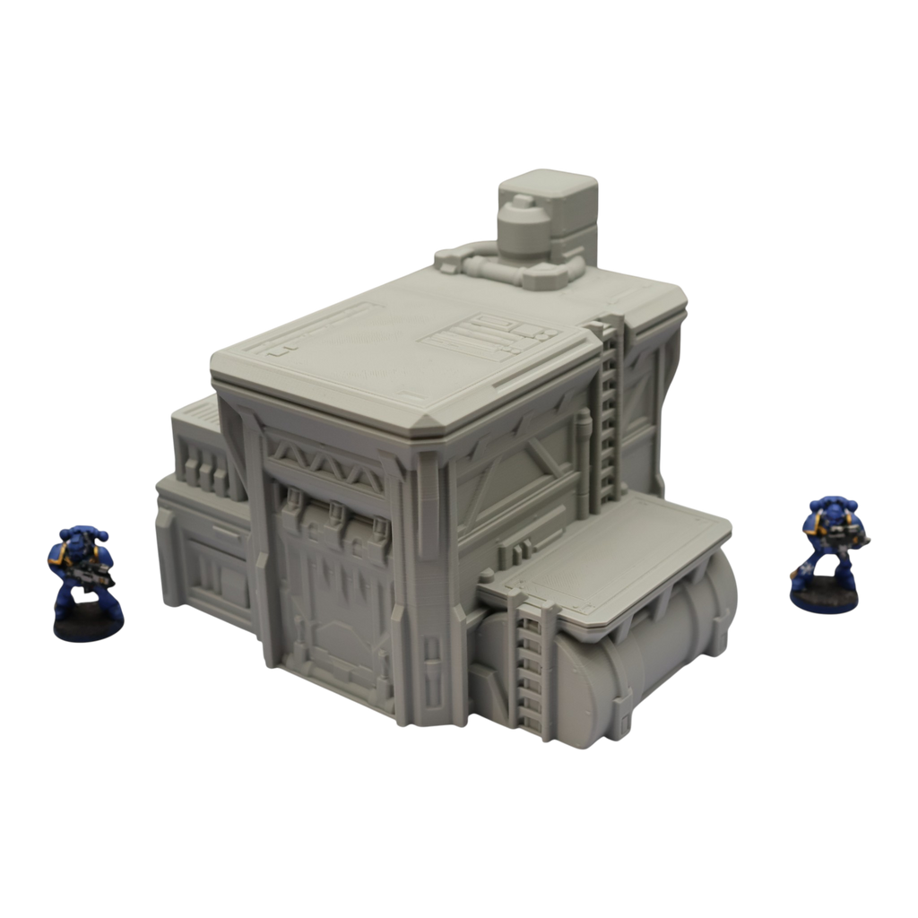 Fuel Station #2 - 28mm Wargaming Scatter Terrain Scenery Tabletop Grimdark