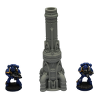 Single Smokestack - 28mm Wargaming Scatter Terrain Scenery Tabletop Grimdark