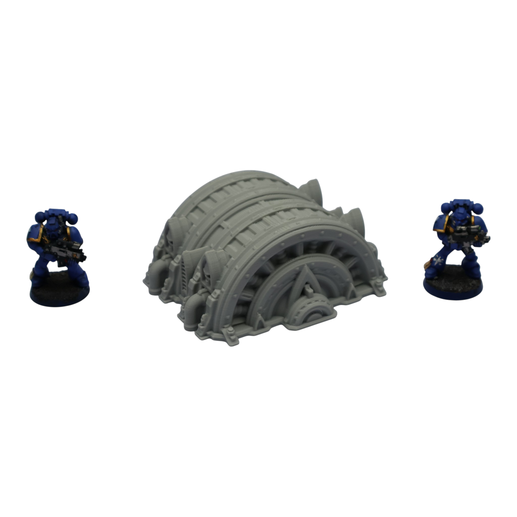 Dual Turbine - 28mm Wargaming Scatter Terrain Scenery Tabletop Grimdark