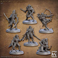 Assassin Miniatures | Blacktongue Assassins | Fantasy D&D Miniature | Artisan Guild