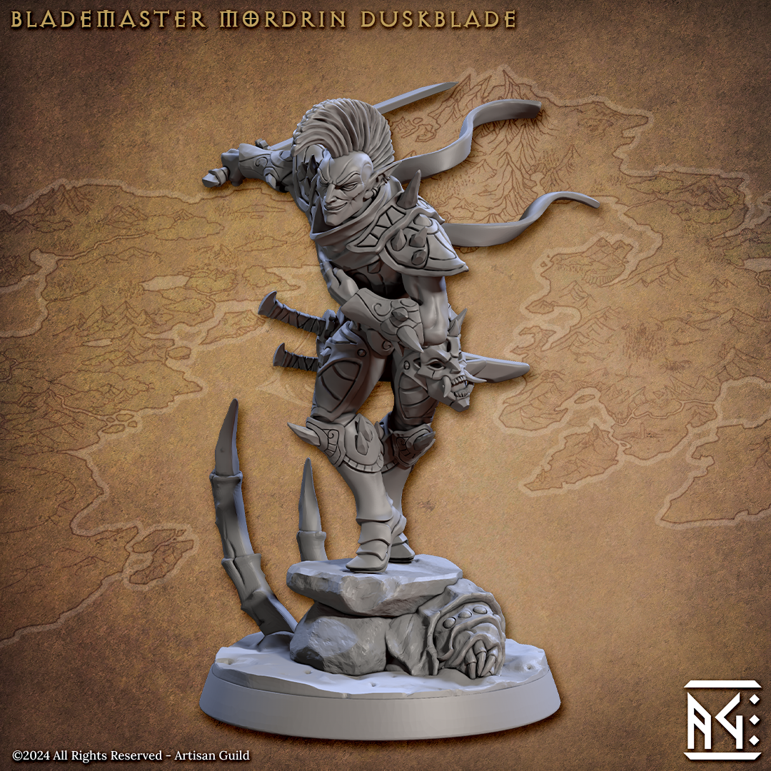 Blacktongue Assassins Miniatures (Full Set) | Fantasy D&D Miniature | Artisan Guild