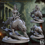 Panther Rider Miniatures | Veiled Sisterhood | Artisan Guild