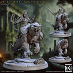 Panther Rider Miniatures | Veiled Sisterhood | Artisan Guild