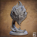 Infernal Spirit Elemental Miniatures | Temple of Ifrit | Artisan Guild